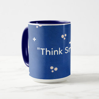 Blauwe koffiemok mok