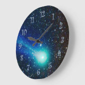 Blauwe komeet grote klok (Hoek)