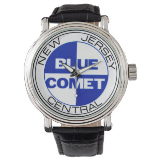 Blauwe komeet horloge 01