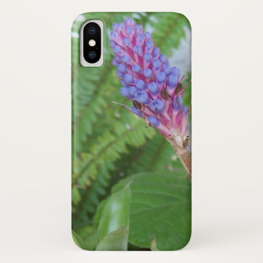 Blauwe kone Bromeliad Case-Mate iPhone Case (Achterkant)