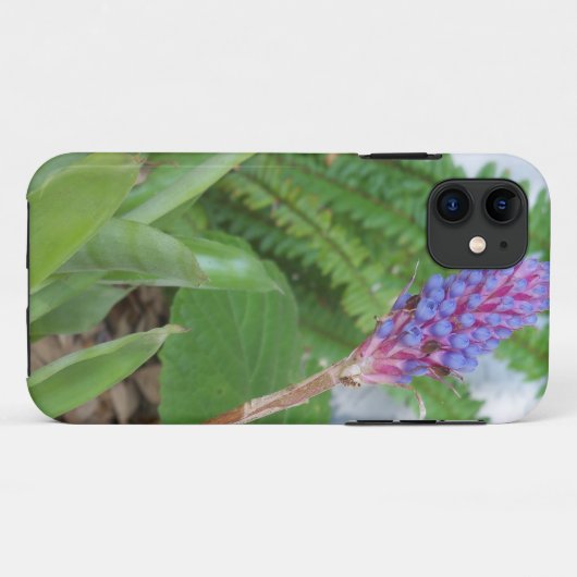 Blauwe kone Bromeliad Case-Mate iPhone Case (Achterkant (horizontaal))