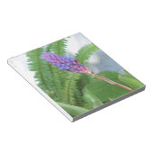 Blauwe kone Bromeliad Notitieblok (Schuin)