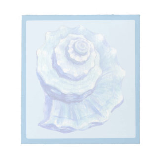 Blauwe Kongschelp Notitieblok