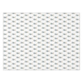 Blauwe konijn Pasen Tafelkleed (Voorkant (Horizontaal))