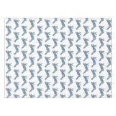 Blauwe konijn tafelkleed (Voorkant (Horizontaal))