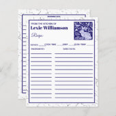 Blauwe konijn uit keuken van de Douane Delft Dedha (Voorkant / Achterkant)