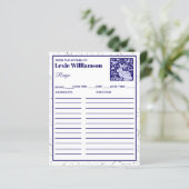 Blauwe konijn uit keuken van de Douane Delft Dedha (Staand voorkant)