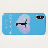 Blauwe koningin van de Beam Gymnastics iPhone iPad Case-Mate iPhone Case (Achterkant (horizontaal))