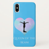 Blauwe koningin van de Beam Gymnastics iPhone iPad Case-Mate iPhone Case (Achterkant)