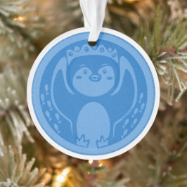 Blauwe Koningspinguïn Ornament