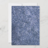 Blauwe koninklijke bloemenvlinder tweeling quincea kaart (Achterkant)