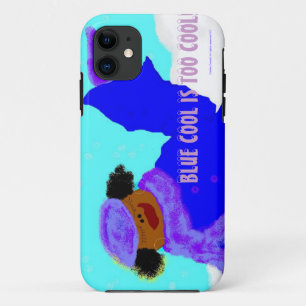 BLAUWE KOOL iPhone 11 HOESJE