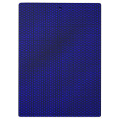 Blauwe koolstofvezel klembord (Achterkant)