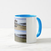 Blauwe kop, de bergerkiezer mok (Voorkant rechts)