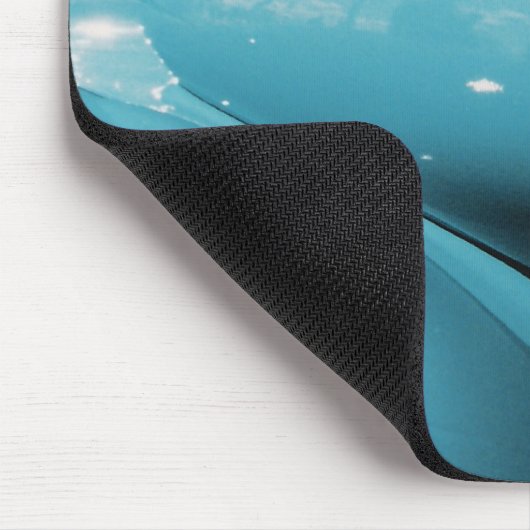 Blauwe koplamp muismat (Hoek)