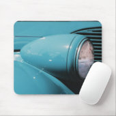 Blauwe koplamp muismat (Met muis)