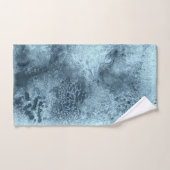 Blauwe koraal bad handdoek (Handdoek)