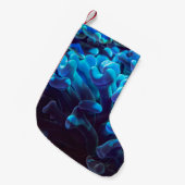 Blauwe koraal kleine kerstsok (Voorkant (Hangend))