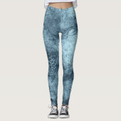 Blauwe koraal leggings (Voorkant)