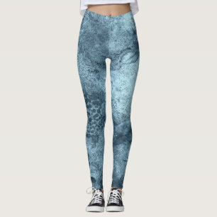 Blauwe koraal leggings