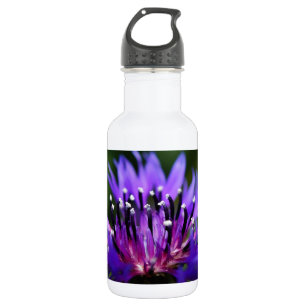 Blauwe Korenbloem Bloesem Bloemen Vrede Liefde Lot Waterfles