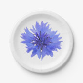 Blauwe korenbloem - Papieren Bord (Voorkant)