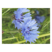 blauwe korenbloem tafelkleed (Voorkant (Horizontaal))
