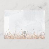 Blauwe korenbloemen & Tarweveld Blauw Details Informatiekaartje (Achterkant)