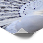 Blauwe kostuum poster (Hoek)