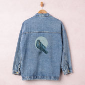 Blauwe kraai denim jacket (Hangar)