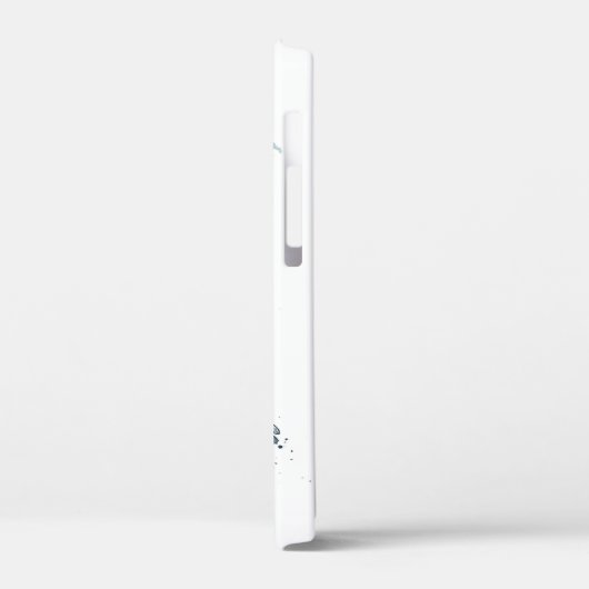 Blauwe kraai nauwelijks in iPod-draagtas Case-Mate iPhone Case (Achterkant / Links)