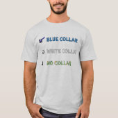 Blauwe kraamwerker t-shirt (Voorkant)