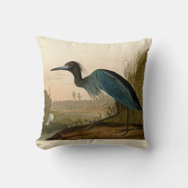 Blauwe Kraanvogel Reiger Audubon Kunst Kust Kunst Kussen