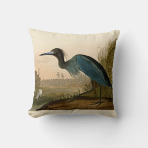 Blauwe Kraanvogel Reiger Audubon Kunst Kust Kunst Kussen