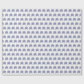  blauwe krab #1 Tekening Cadeaupapier (Vlak)