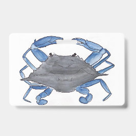 Blauwe krab  badge