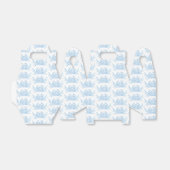 Blauwe krab bedankdoosjes (Uitgevouwen)