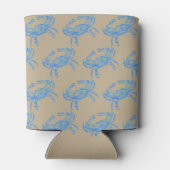  blauwe krab blikjeskoeler (Achterkant)