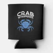 Blauwe krab - Crab Whisperer Blikjeskoeler (Voorkant)