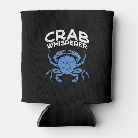 Blauwe krab - Crab Whisperer Blikjeskoeler (Voorkant)