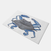Blauwe krab Doormat Deurmat (Schuin)
