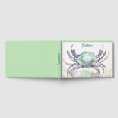 Blauwe krab gastenboek (Volledig)