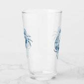 Blauwe krab glas (Links)