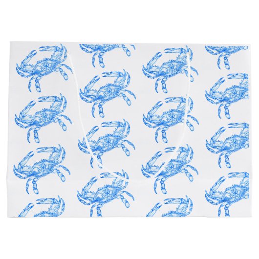 blauwe krab groot cadeauzakje (Achterkant)