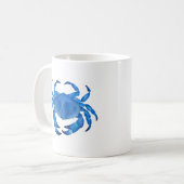Blauwe krab koffiemok (Voorkant links)
