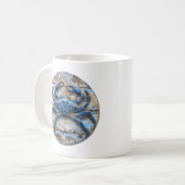 Blauwe krab koffiemok (Voorkant links)