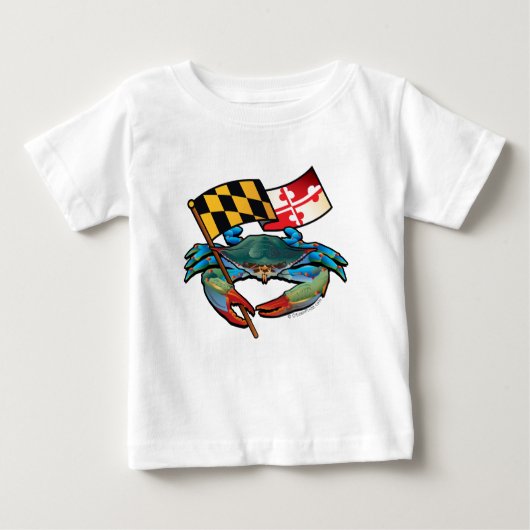 Blauwe krab Maryland (Voorkant)