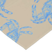 blauwe krab medium tafelloper (Hoek)