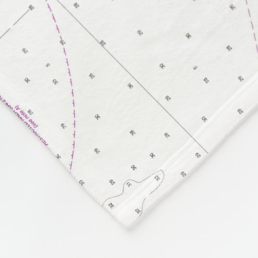 Blauwe krab met Chesapeake Bay nautische kaart Fleece Deken (Hoek)