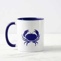 Blauwe krab
